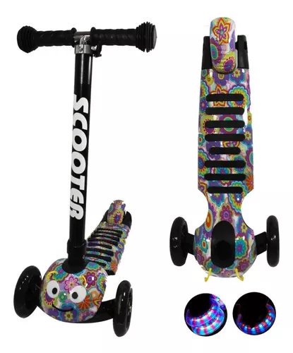 Scooter Monopatín Gusano Para Niños(a)